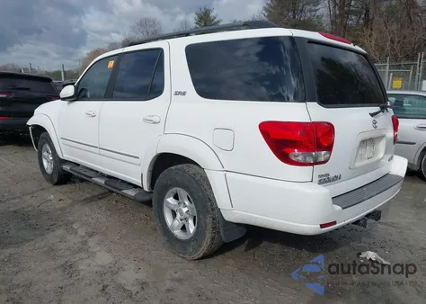 2006 Toyota Sequoia Sr5 V8 z USA, uszkodzony, nr VIN 5TDZT34A76S272358